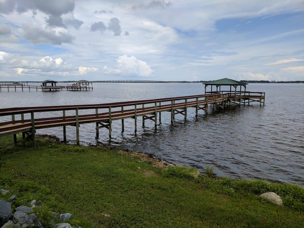 Brevard County indian river pier